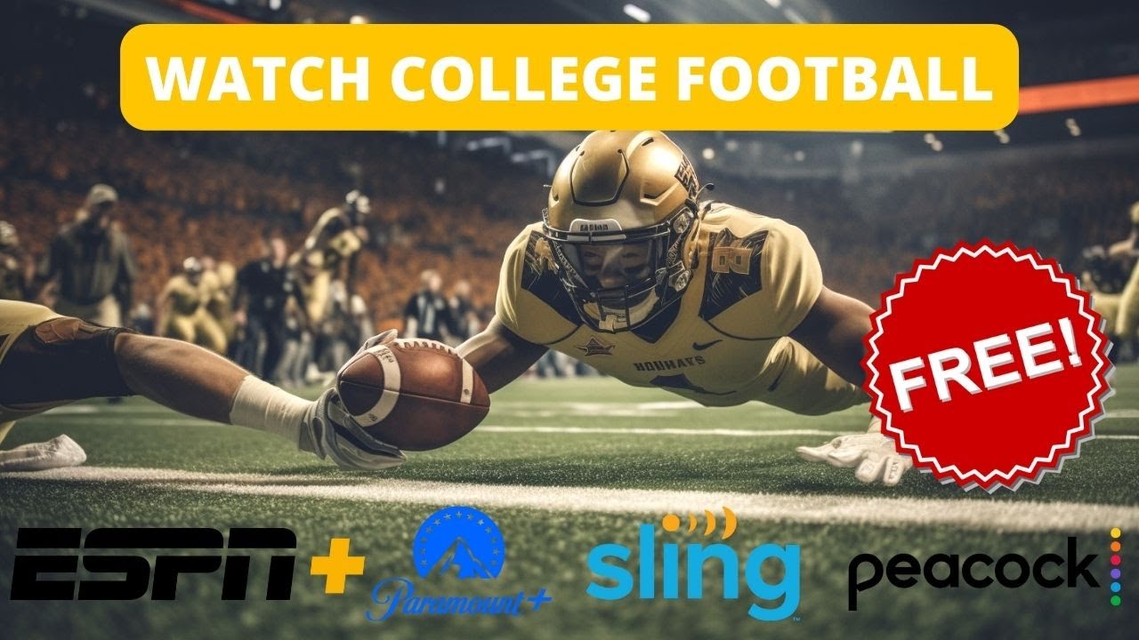 How to Watch College Football Online Free: NCAA Live Stream 2023