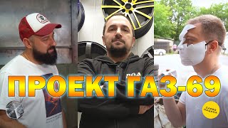 Покраска деталей от ГАЗ-69 для 