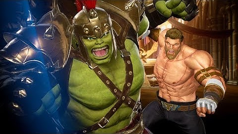 Marvel vs Capcom Infinite Arcade Battle with Thor and Hulk DLC Costumes