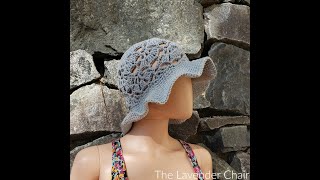 Falling Fans Adult Sunhat Crochet Tutorial  The Lavender Chair