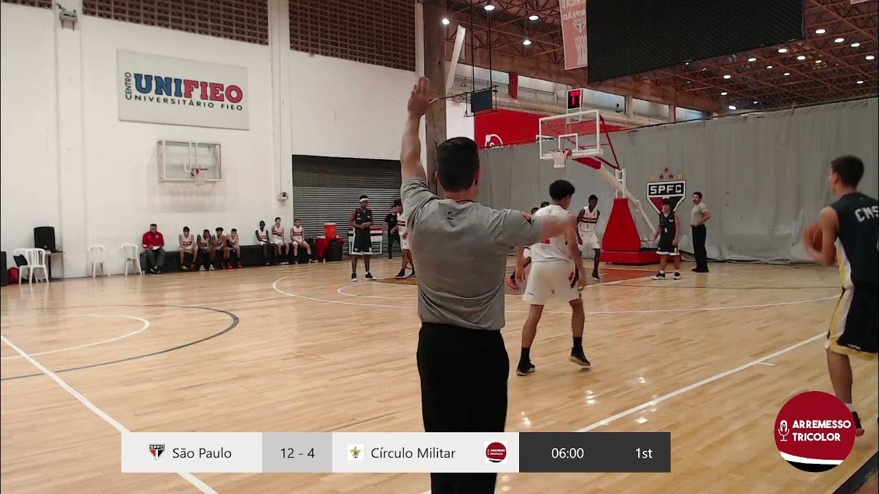 Basquete vence quatro jogos contra o Círculo Militar pelo