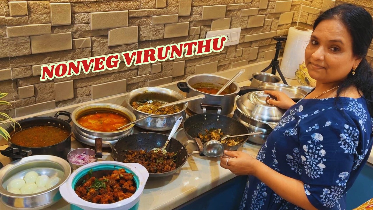 புது பொண்ணு மாப்பிள்ளைக்கு நம்ம வீட்டுல விருந்து | NonVeg Virunthu Recipe