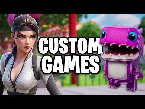 🔴 FORTNITE  V-BUCKS TURNIER! 👑 CUSTOM GAMES 🥳 Jeder darf MITSPIELEN