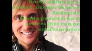 David Guetta- Crank It Up Ft Akon (Lyrics)