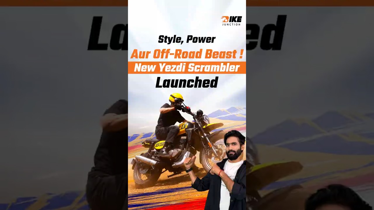 2026 Yezdi Scrambler Launched | More Power, Control, Adventure.