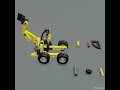 Backhoe Loader fast build #lego
