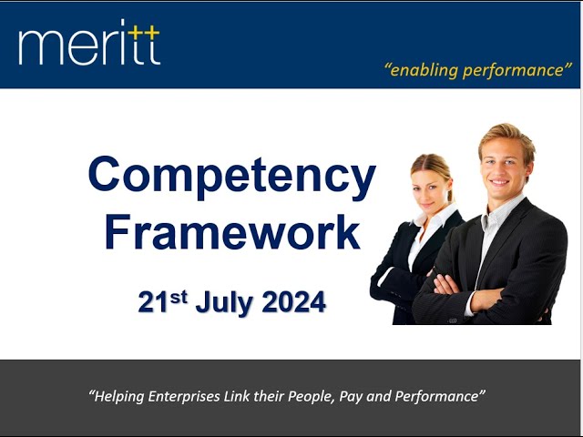 Outline Video Competency Framework (Session 2) on 21st July 2024