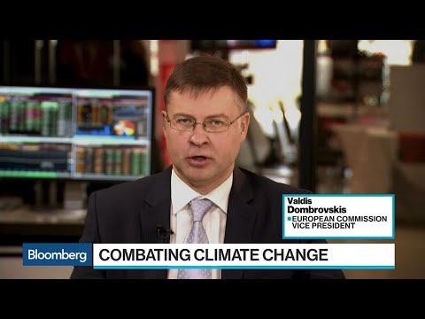 EU's Dombrovskis on Climate Change, MiFID II, Basel