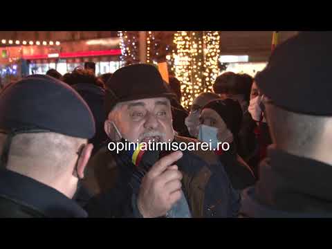 Scandal AUR la Timisoara. George Simion huiduit in Piata Victoriei