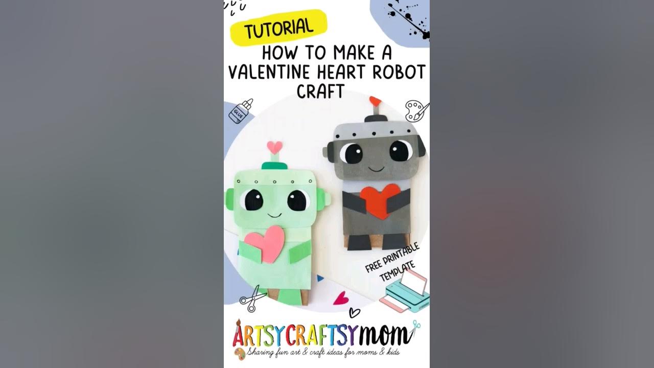 Steve Robot Wall Sculpture Pattern Papercraft DIY 