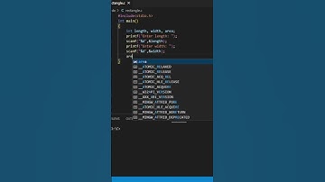 How to calculate area of Rectangle using C language