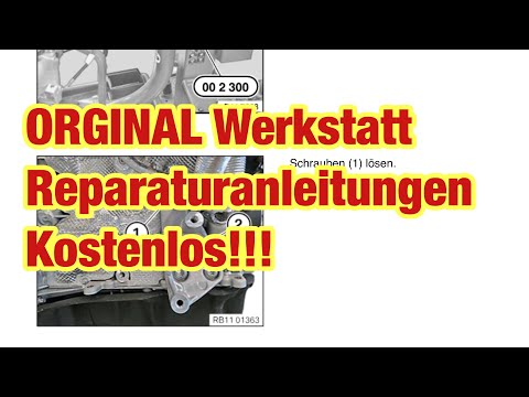 BMW + Mini Hast du das gewusst? Original Werkstatt Handbücher Kostenlos im Netz alle Modelle 2020 4K