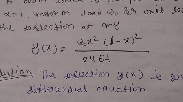 integral transform  aplication to beam example msc 3 rd sem