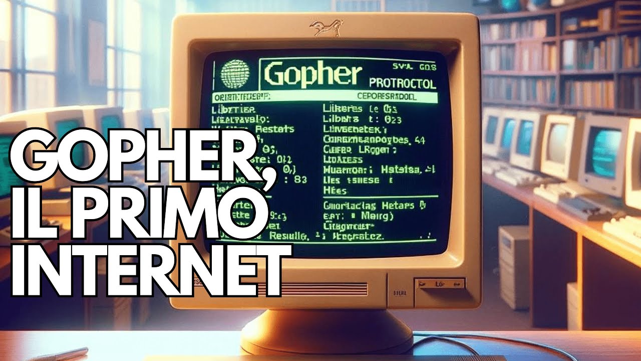 Gopher, l'antenato dimenticato di Internet - YouTube