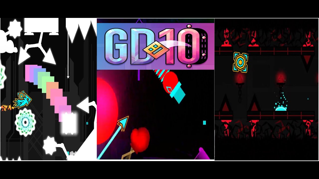 HAPPY (late) 10TH ANNIVERSARY GD!!!! GD10 100% by Floppy (Hard Demon ...