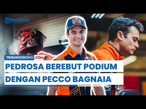 Dani Pedrosa Rebutan Podium dengan Bagnaia