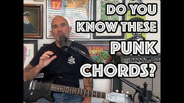 Punkgitaarakkoorden uitgelegd