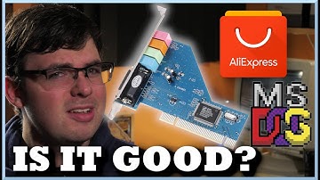 Gebruik de AliExpress-geluidskaart van $ 12 voor MS-DOS!