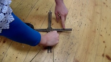 Basket making: How to start a round base