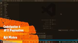 Codeigniter 4 from scratch in Hindi #11 #Pagination | display data in bootstrap table