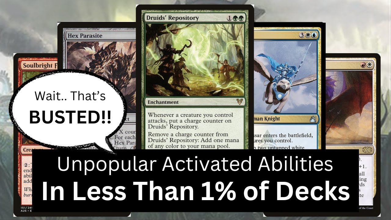 Непопулярные активируемые способности, которые вы не найдете в EDHREC