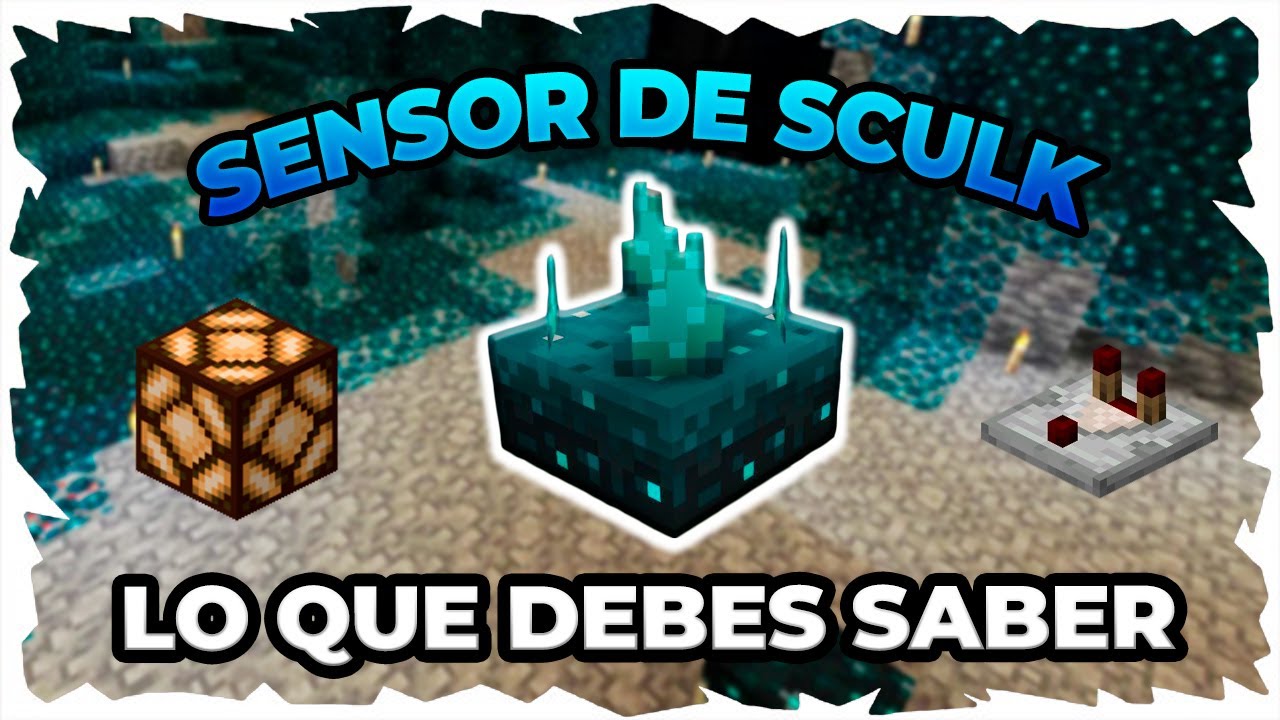 EL SENSOR DE SCULK Y SUS PROPIEDADES Minecraft Bedrock /Java 1.19