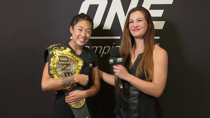 Backstage With Angela Lee & Miesha Tate | ONE: CEN...