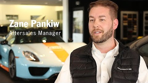 Zane Pankiw, Aftersales Manager - Porsche Centre Saskatchewan