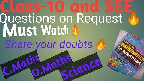 SEE: Optional Maths Class 10 | 10 Sets Solutions | DR Simkhada #SEE🔥