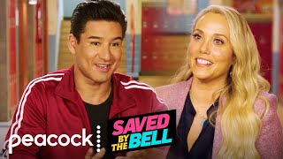 Mario Lopez and Elizabeth Berkley's First Saved by the Bell Memories | Exclusive Interview