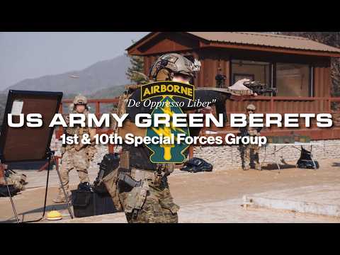 "DE OPPRESSO LIBER" - US Army Green Berets - 1st & 10th SFG Edit