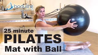 25 Minute Pilates Workout | Pilates Ball Workout | Bodyline Pilates Beverly Hills
