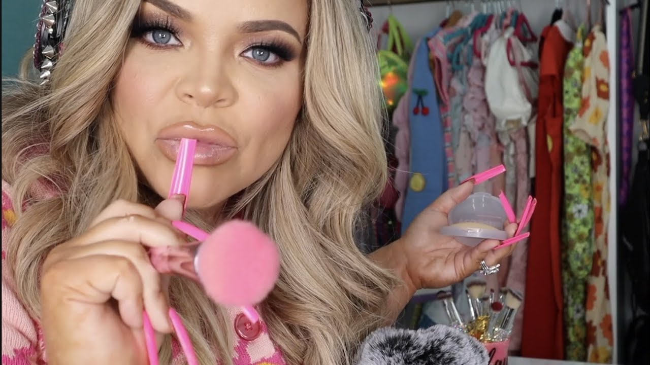 ASMR COMPILATION 1 hour FAST&AGGRESSIVE (doing your makeup and hair