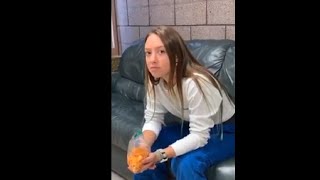 Girl Falls For A Trick Question - Funny Prank