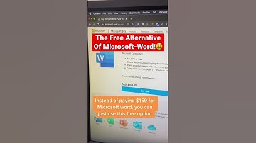 The Free Alternative Of Microsoft-Word!🤑