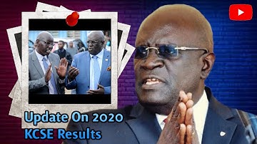 Breaking News! KCSE Results of 2020 Release Dated Announced| CS Magoha Announcement | News54!