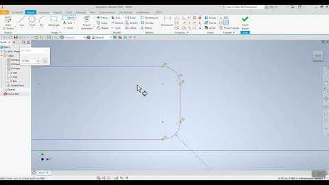 Inventor 2020  Fillet and Chamfer part 9