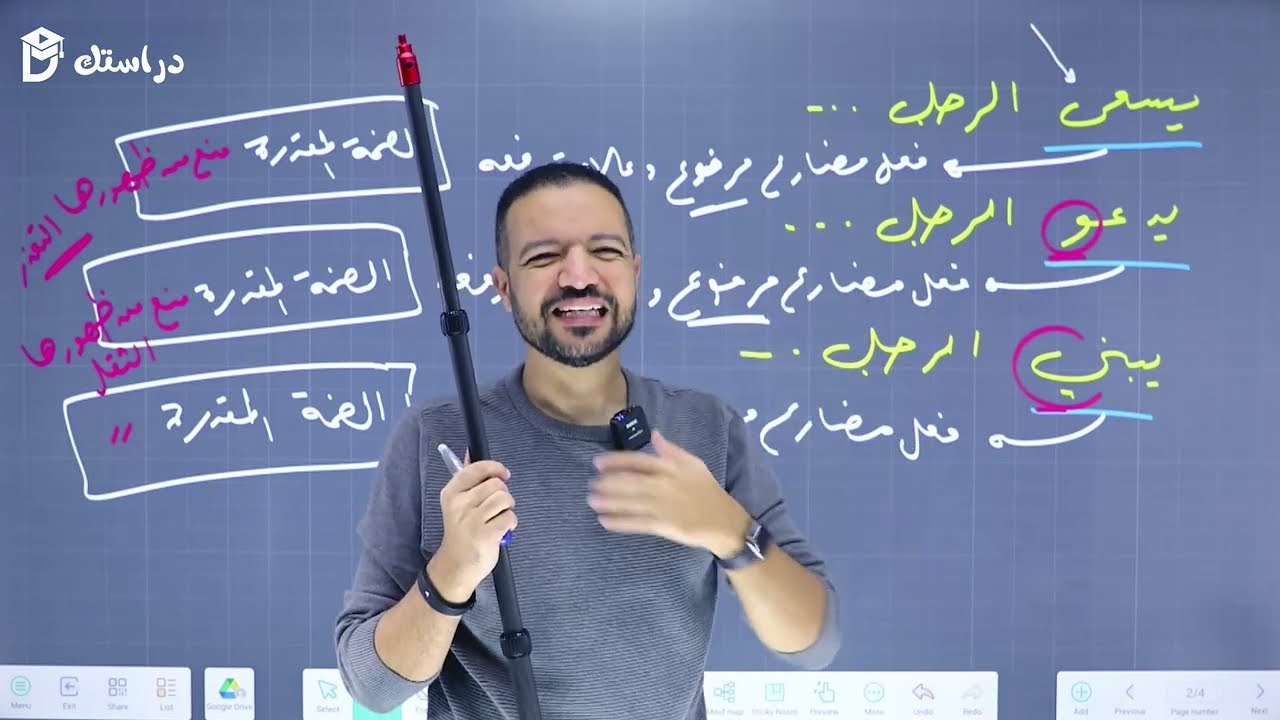 إعراب الفعل المضارع المعتل الآخر || د. محمد محروس