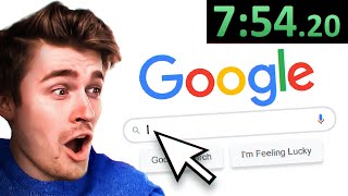 I speedran google. It’s insane.