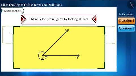 Basic Terms and Definitions of lines and angles | Part2/3 | English | Class 9