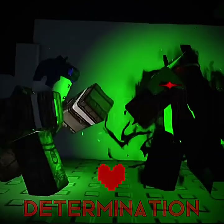 The 7 Survivors. #forsaken #roblox #determination #undertale