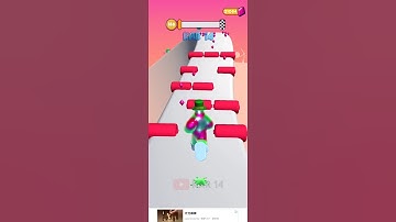 【Blob Runner 3D】ブロブ ランナー 3D ゲーム レベル 186 💦 #ゲーム #게임 #ytshorts #games #viral #amongus #funnyvideo