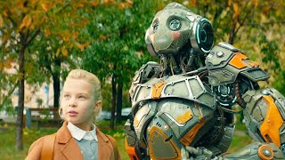 ولد بينقذ روبوت فاشل من التدمير،ولكن الروبوت بيحميه من المتنمرين وبينقذ عائلته | ملخص فيلم robo