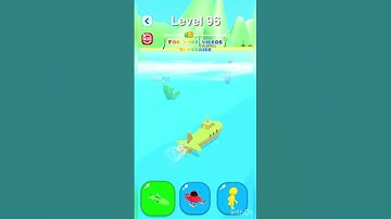 Shape shifting level 96 👾 #shorts #short #gameplay #shapeshifting