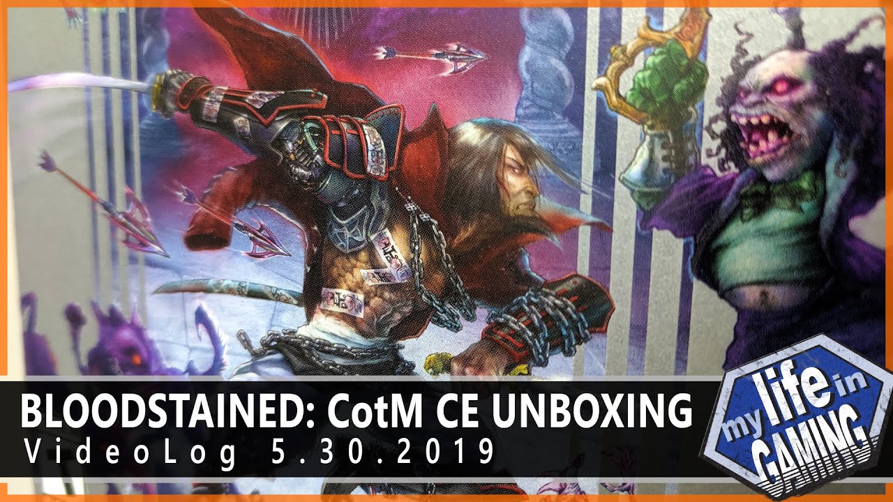 Bloodstained: Curse of the Moon CE Unboxing