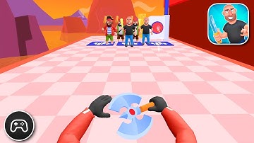 Hit Master 3D: Knife Assassin - Gameplay Walkthrough Part 31 - Game Levels 88-90 (iOS, Android)