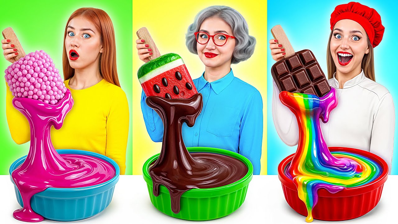 Reto De Cocina Yo vs Abuela | Recetas de Comida Deliciosa de Bubba DO Challenge