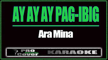 Ay Ay Ay Pag-ibig - ARA MINA (KARAOKE)