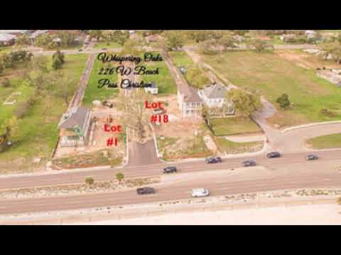 226 W Beach Lot 18, Pass Christian, MS home video tour