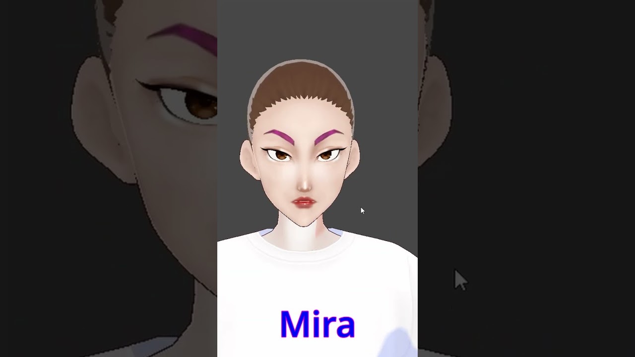 Vroid Huntrix fan-model Kpop demon hunters #kpopdemonhunters #vroid #animation #art #3dmodeling